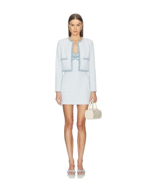 LoveShackFancy White Novara Dress
