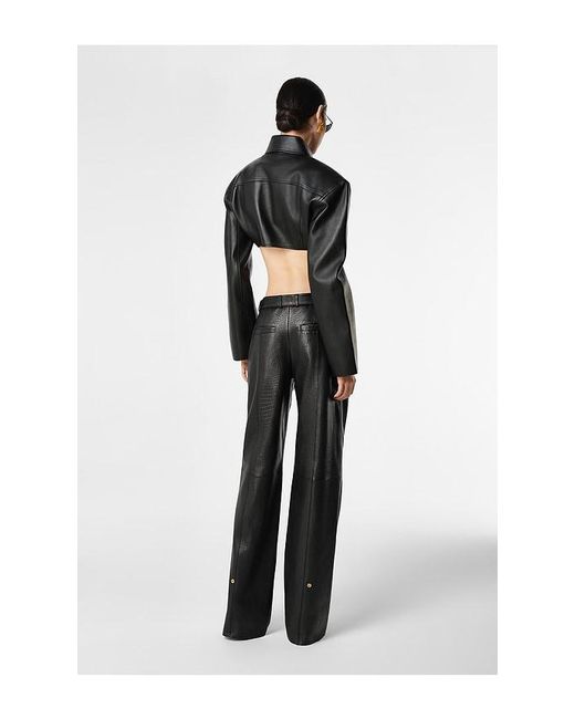 REVOLVE LOS ANGELES Black Agnes Leather Pant