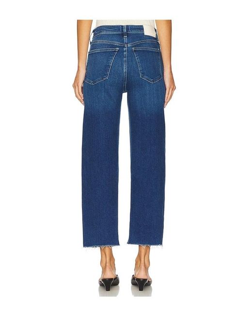Citizens of Humanity Blue Petite Palma Straight Leg Jeans