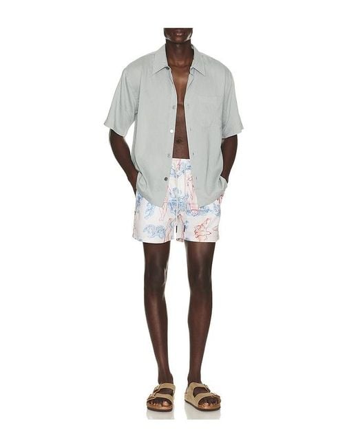 Oas Multicolor Lorien Swim Shorts for men