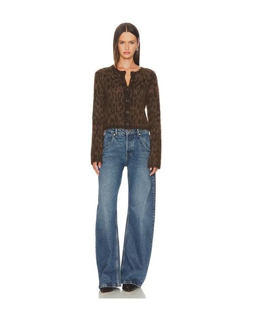 Astr Brown Katria Cardigan