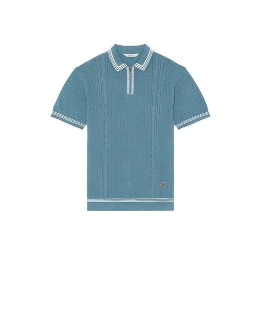 Malbon Blue Navarro Polo for men