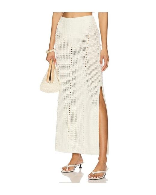 Devon Windsor Natural Haisley Skirt