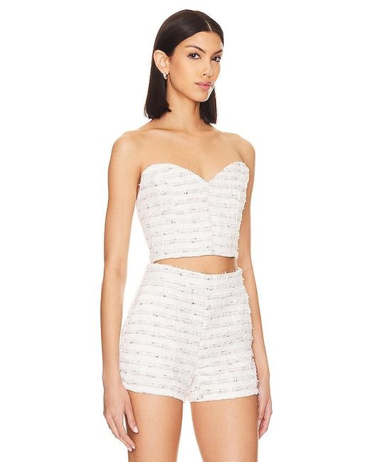 MISA Los Angles White Astor Bustier