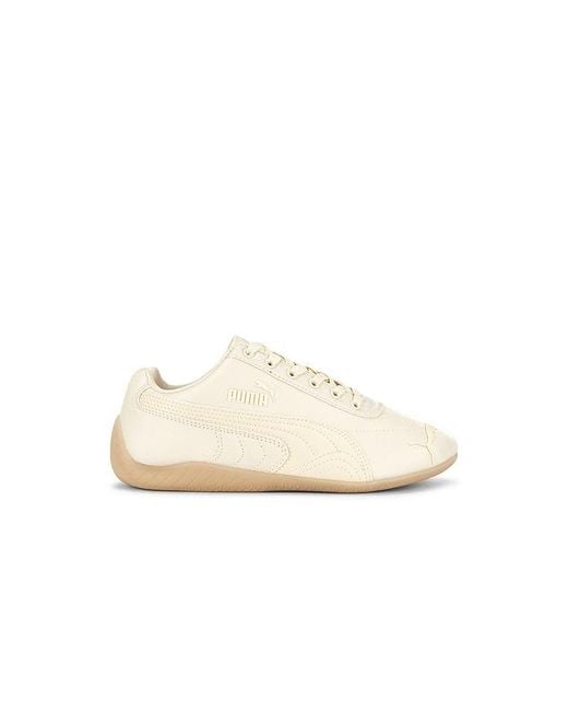 PUMA White Speedcat Anodized Sneaker