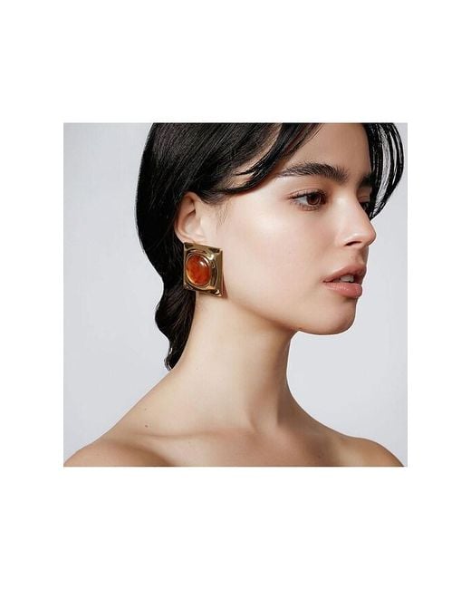 Ronny Kobo White Joan Earring