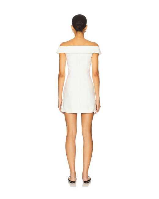 MAJORELLE White Sky Mini Dress