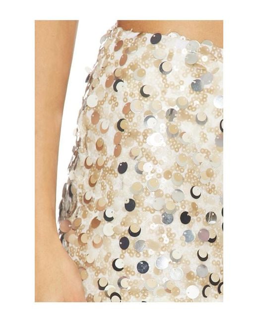 Amelie Teje Multicolor Soiree Mini Skirt