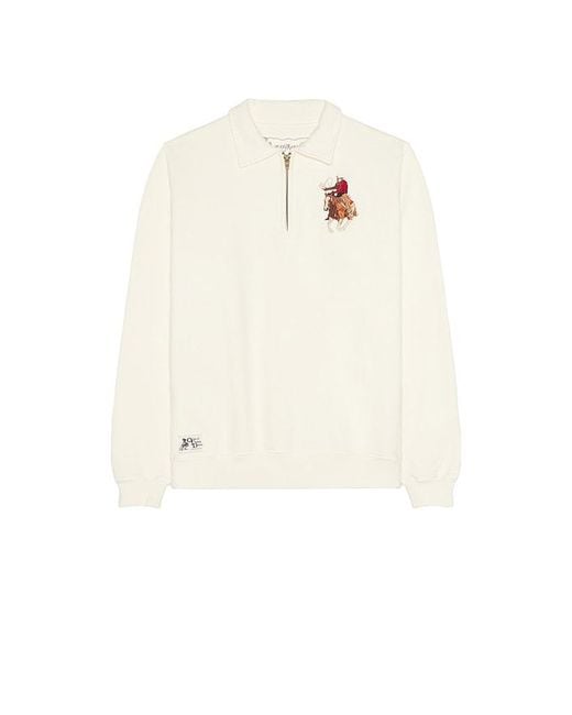One Of These Days Natural Lasso Sport Quarter Zip for men