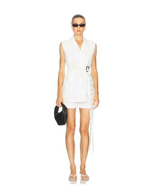 NonChalant Label White Callum Short