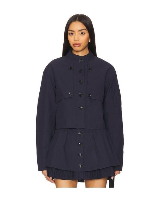 OSIS STUDIO Blue Ayla Jacket