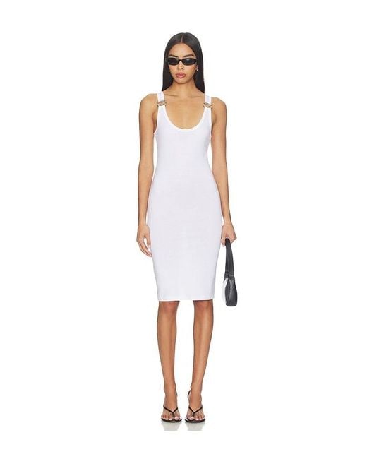 Coperni White C Logo Tank Dress