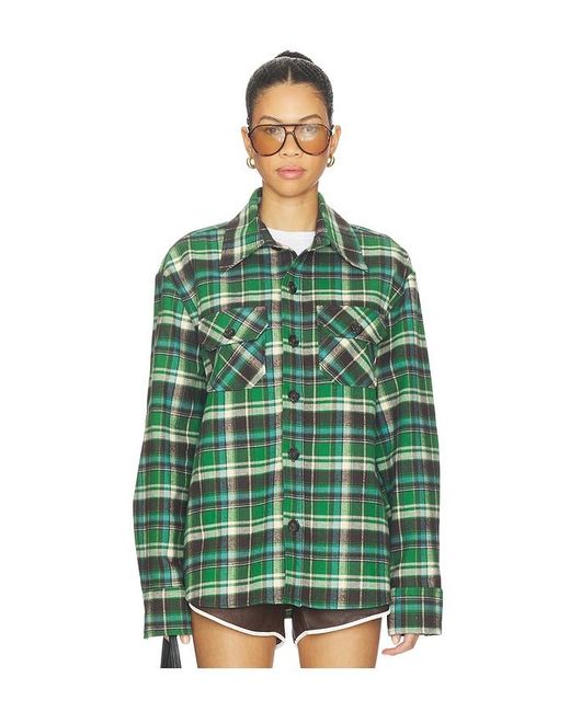 SPRWMN Green Shacket