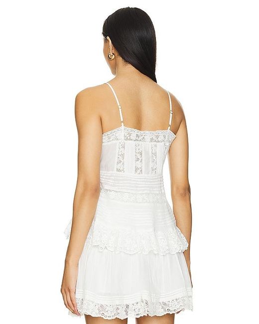 LoveShackFancy White Charlieann Top
