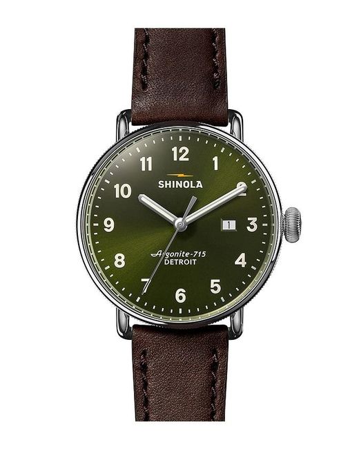 Shinola Schmuck in Green für Herren