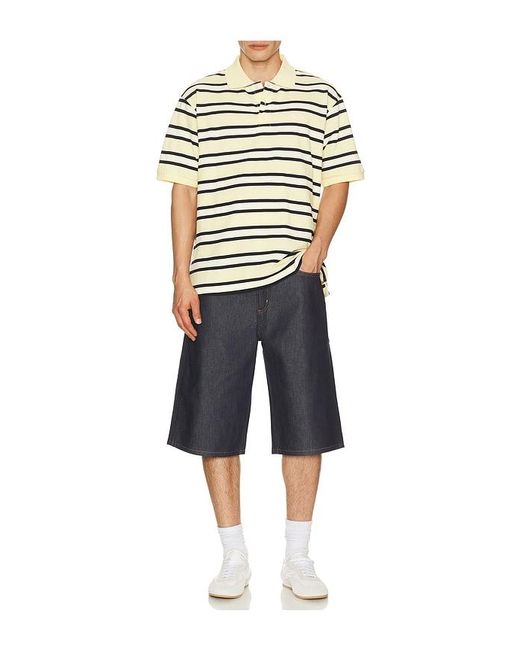 DUNST Multicolor Chunky Striped Polo Shirt for men
