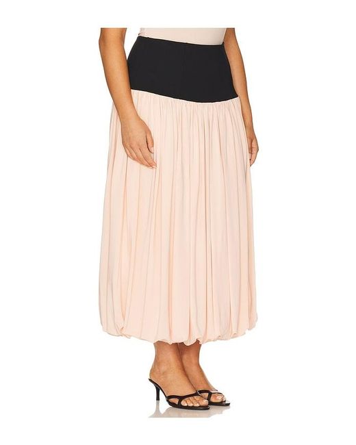 L'academie Black 'Academie Reba Midi Skirt