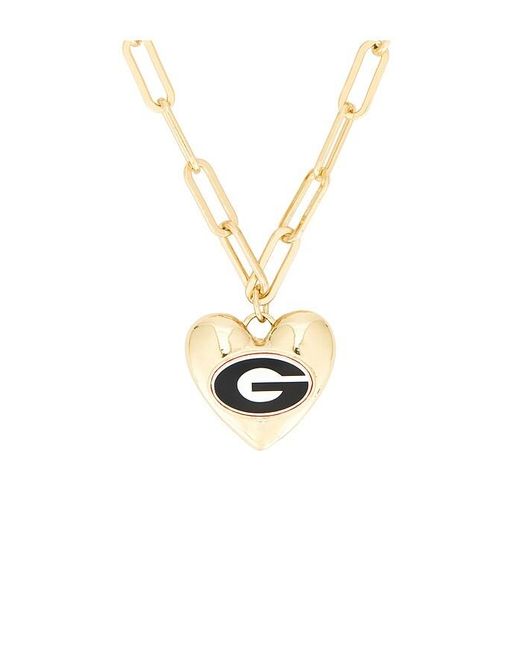 BaubleBar University Of Georgia ネックレス White