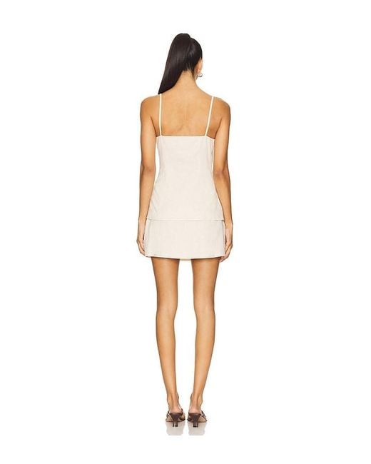 ALL THE WAYS White Scarlett Mini Skirt Set