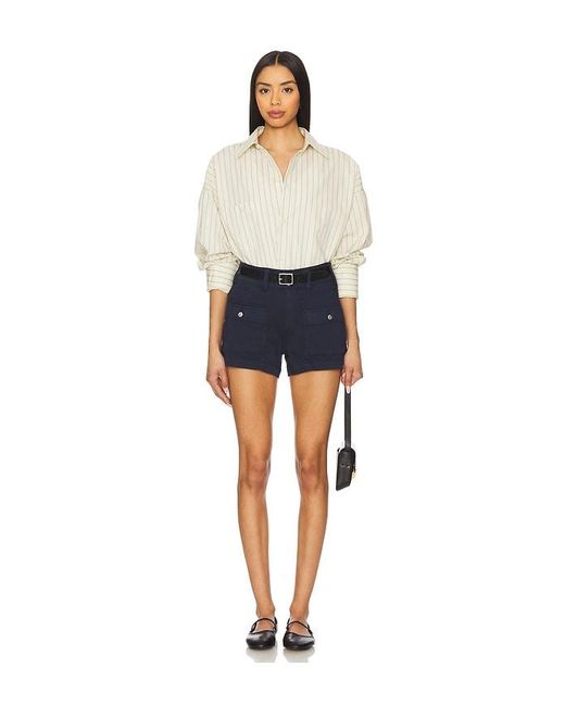PAIGE Blue Olivia Cargo Short