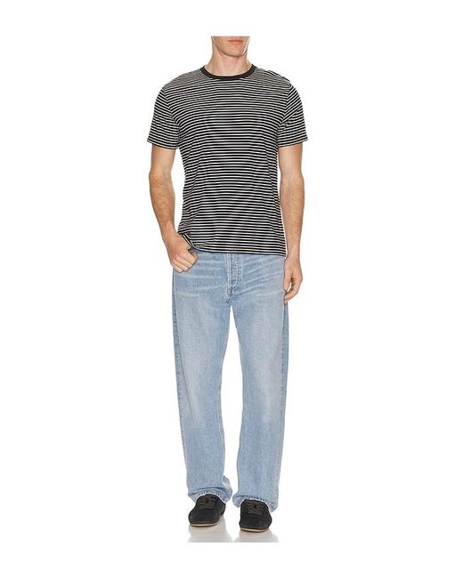 Nili Lotan Black Pierre T-Shirt for men