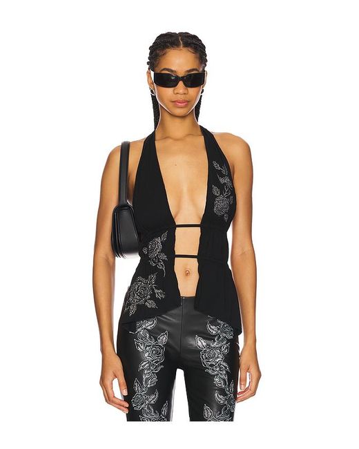 I.AM.GIA Black Mazzie Top