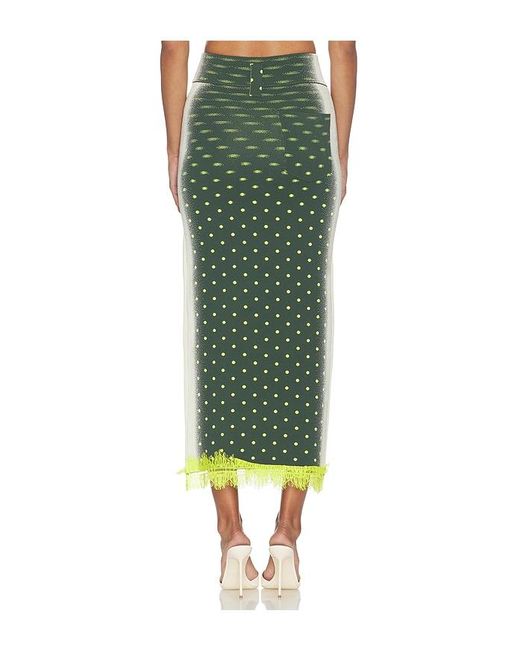 Ph5 Green Lily Midi Skirt