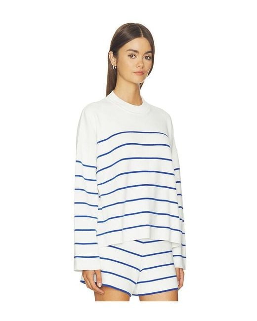 La Ligne White Leo Sweater