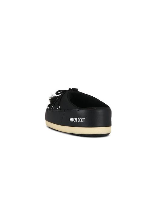 Moon Boot Black Evx Nylon Mule for men