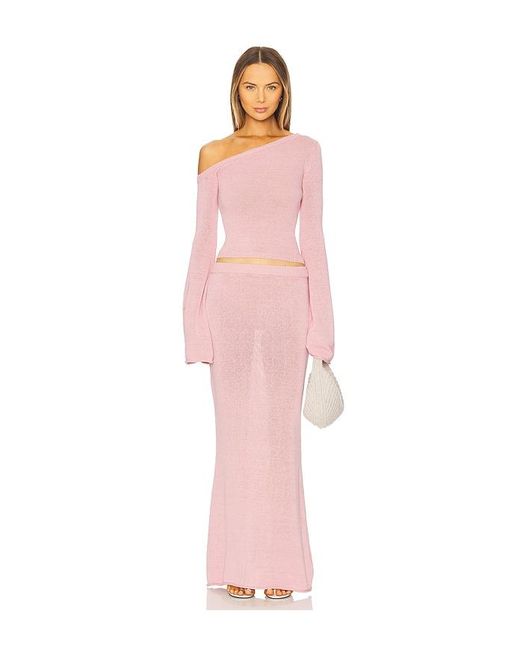 SER.O.YA Pink Alivia Knit Top
