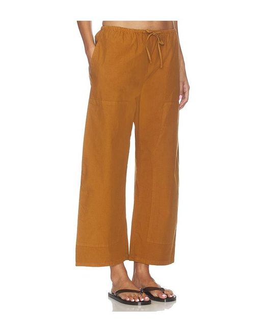Leset Brown Kyoto Carpenter Pant