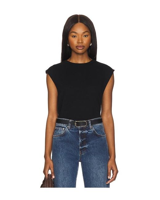 House of Harlow 1960 Black X Revolve Elviria Top