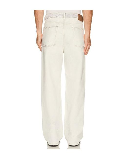 Our Legacy White Third Cut Denim Jean for men