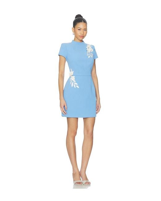Nadine Merabi Blue Natalia Dress