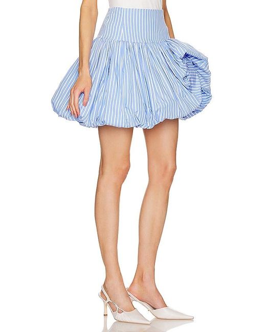 AKNVAS Blue Brianna Mini Skirt