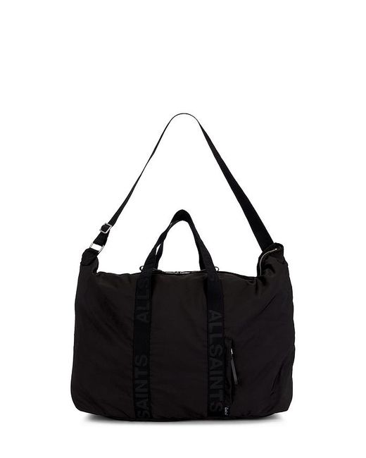 AllSaints Black Kei Dufflebag for men