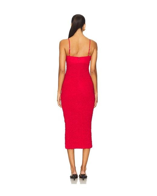 House of Harlow 1960 Red X Revolve Mila Midi Dress