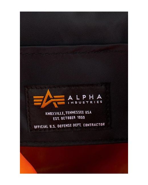 Alpha Industries Rucksack in Black für Herren