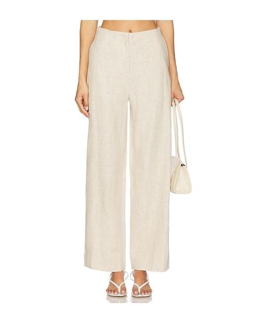 Faithfull The Brand White Meave Trouser
