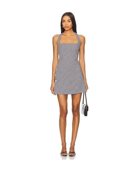 Frankie's Bikinis Multicolor West Cotton Mini Dress
