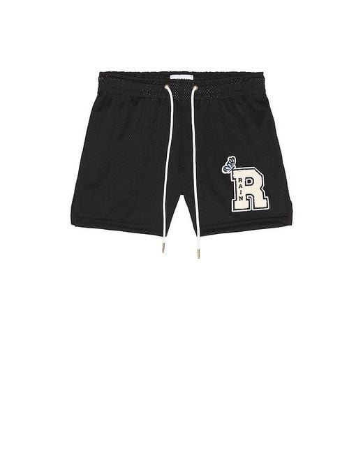 Ryoko Rain Black Classic Mesh Shorts for men
