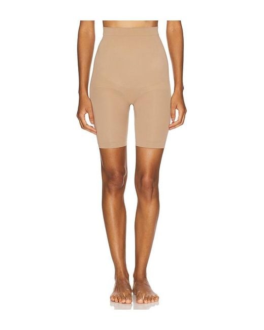 Skims Natural Seamless Sculpt Mid Thigh Short