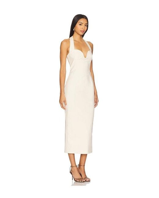 Camila Coelho White Halee Maxi Dress