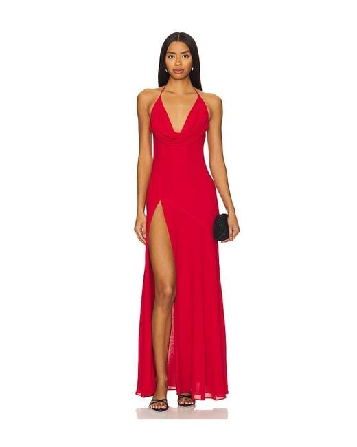 Nbd Red Nathalia Gown