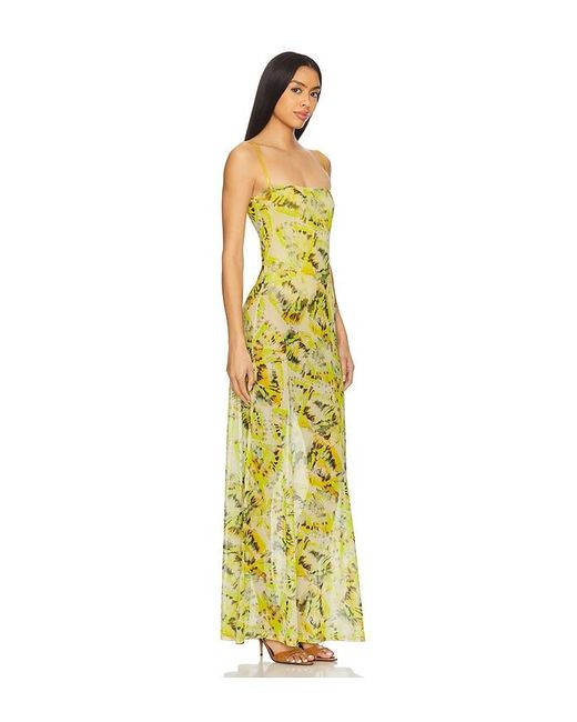AFRM Metallic Shea Dress
