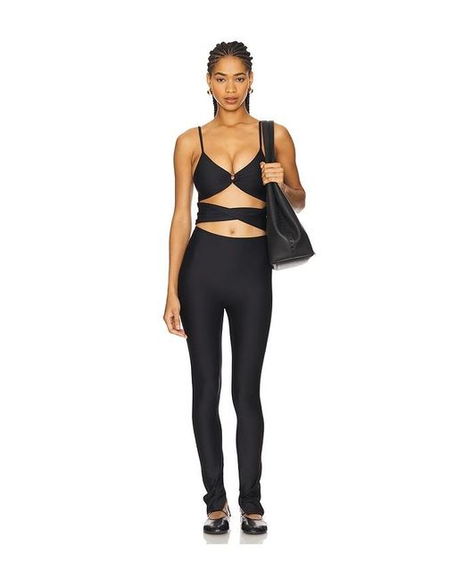 Alo Yoga Black Airlift A-List Onesie
