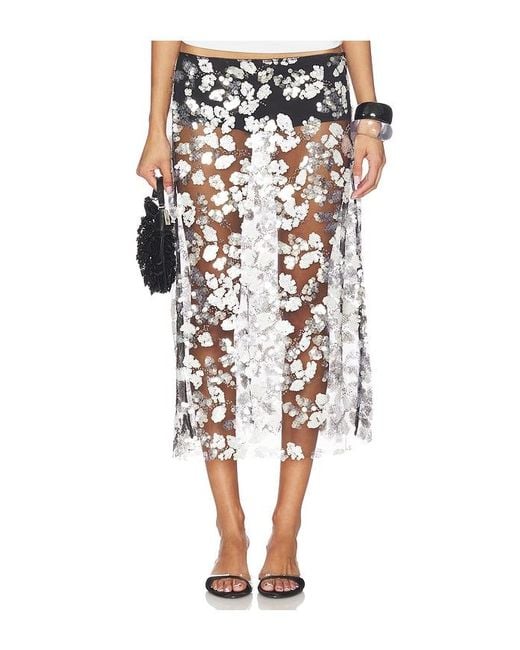 Siedres White Wells Skirt