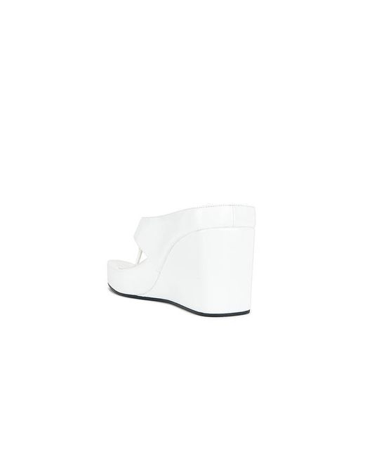 Jeffrey Campbell White Go Off Sandal