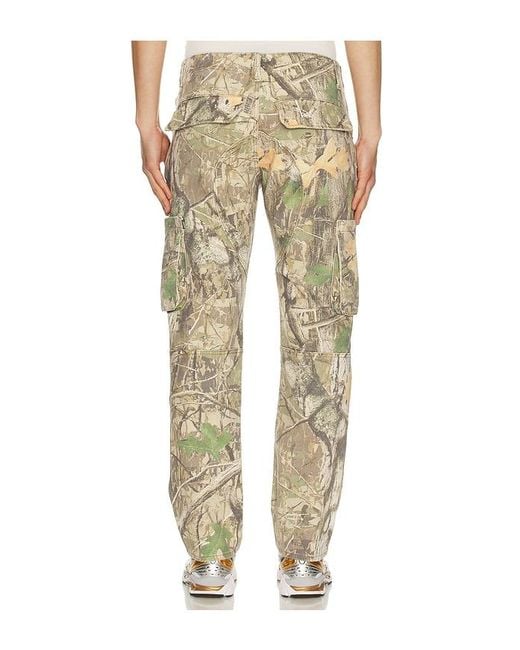 Memory Lane Natural Regime Cargo Pants for men