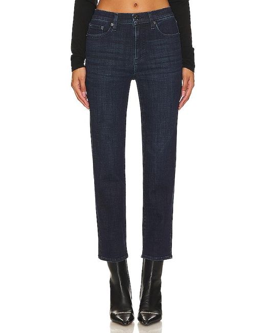 Pistola Monroe High Rise Cigarette Crop in Blue Lyst UK